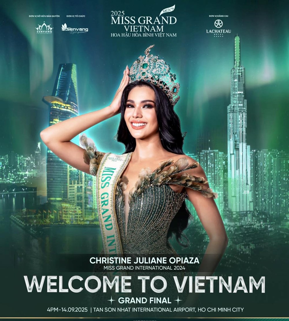 Christine Juliane Opiaza to grace Miss Grand Vietnam 2025 finale